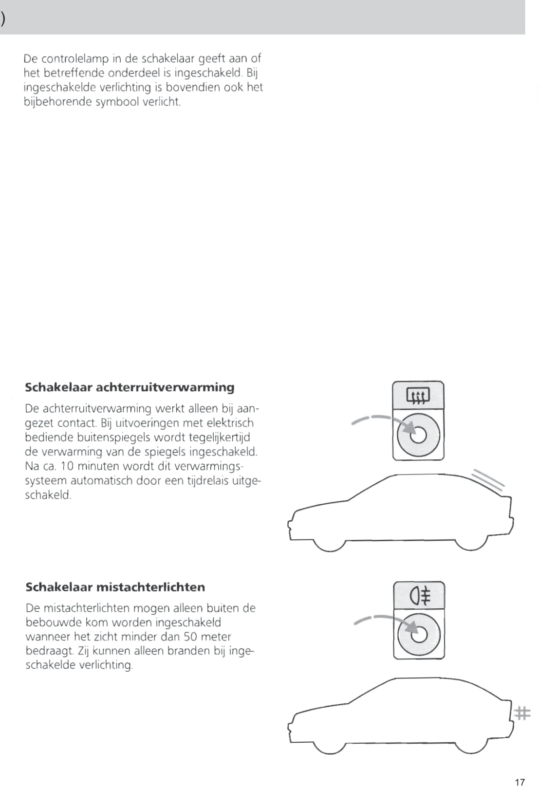 1992-1995 Ford Escort Gebruikershandleiding | Nederlands