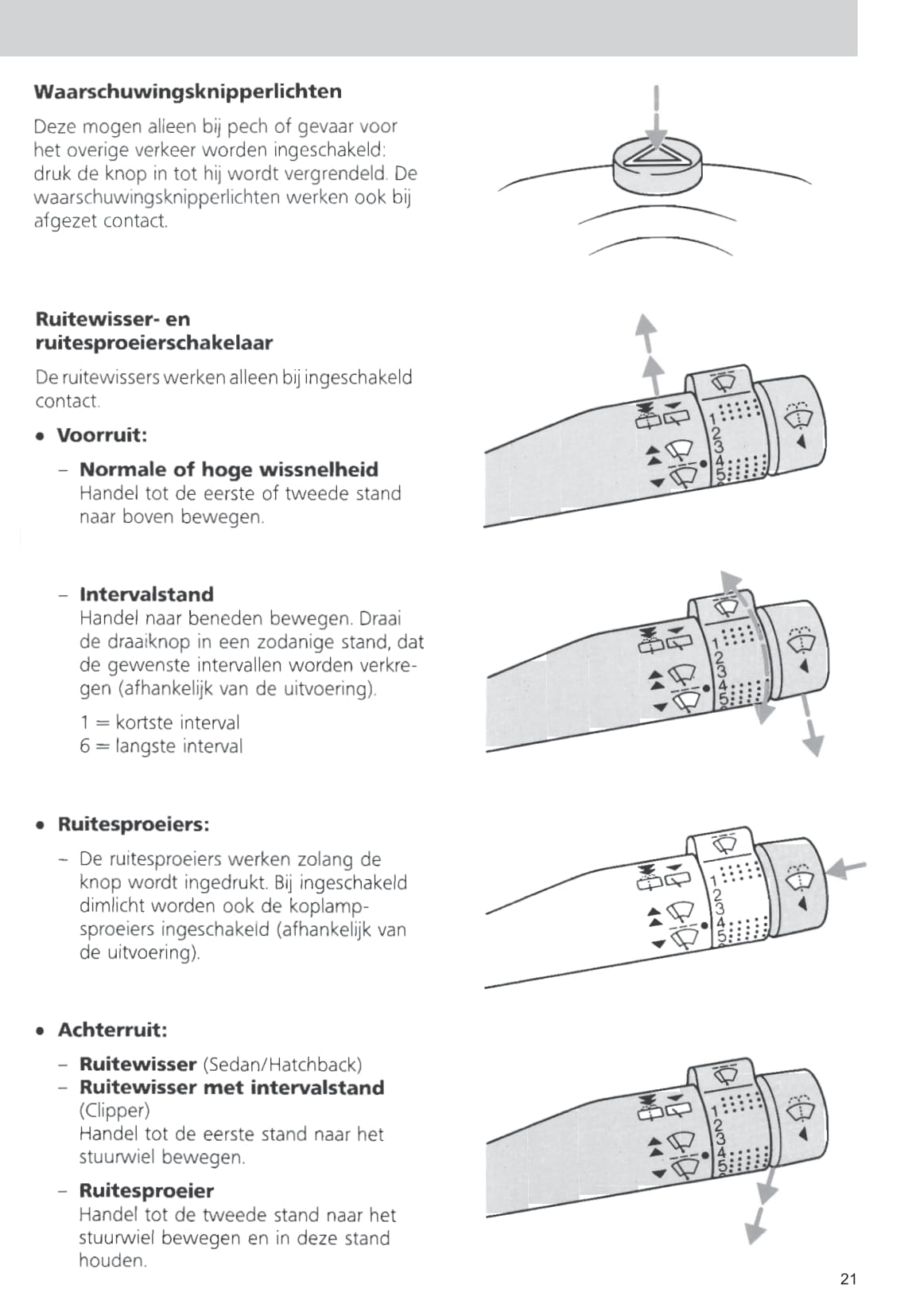 1992-1995 Ford Escort Gebruikershandleiding | Nederlands