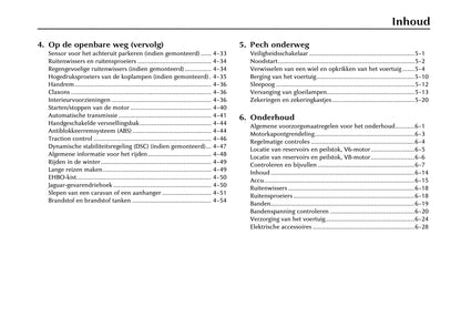 2000-2001 Jaguar S-Type Owner's Manual | Dutch