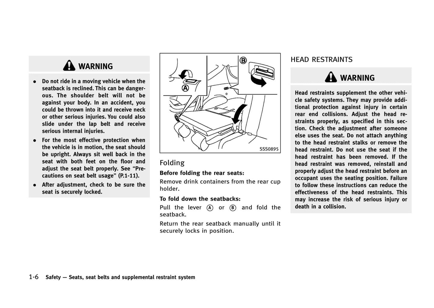 2013 Infiniti FX Owner's Manual | English