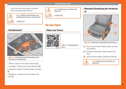 2018-2019 Seat Ibiza Owner's Manual | German