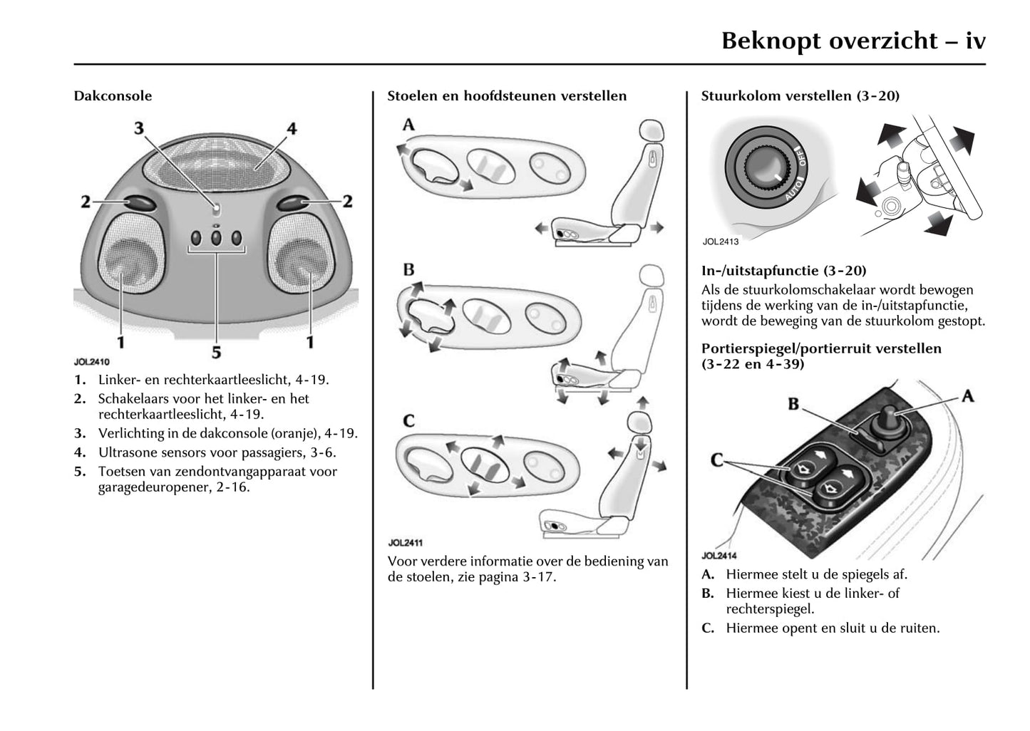 2004-2005 Jaguar XK Owner's Manual | Dutch