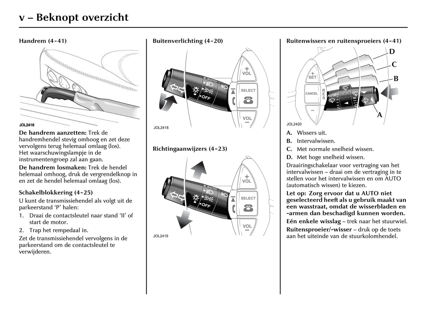 2004-2005 Jaguar XK Owner's Manual | Dutch