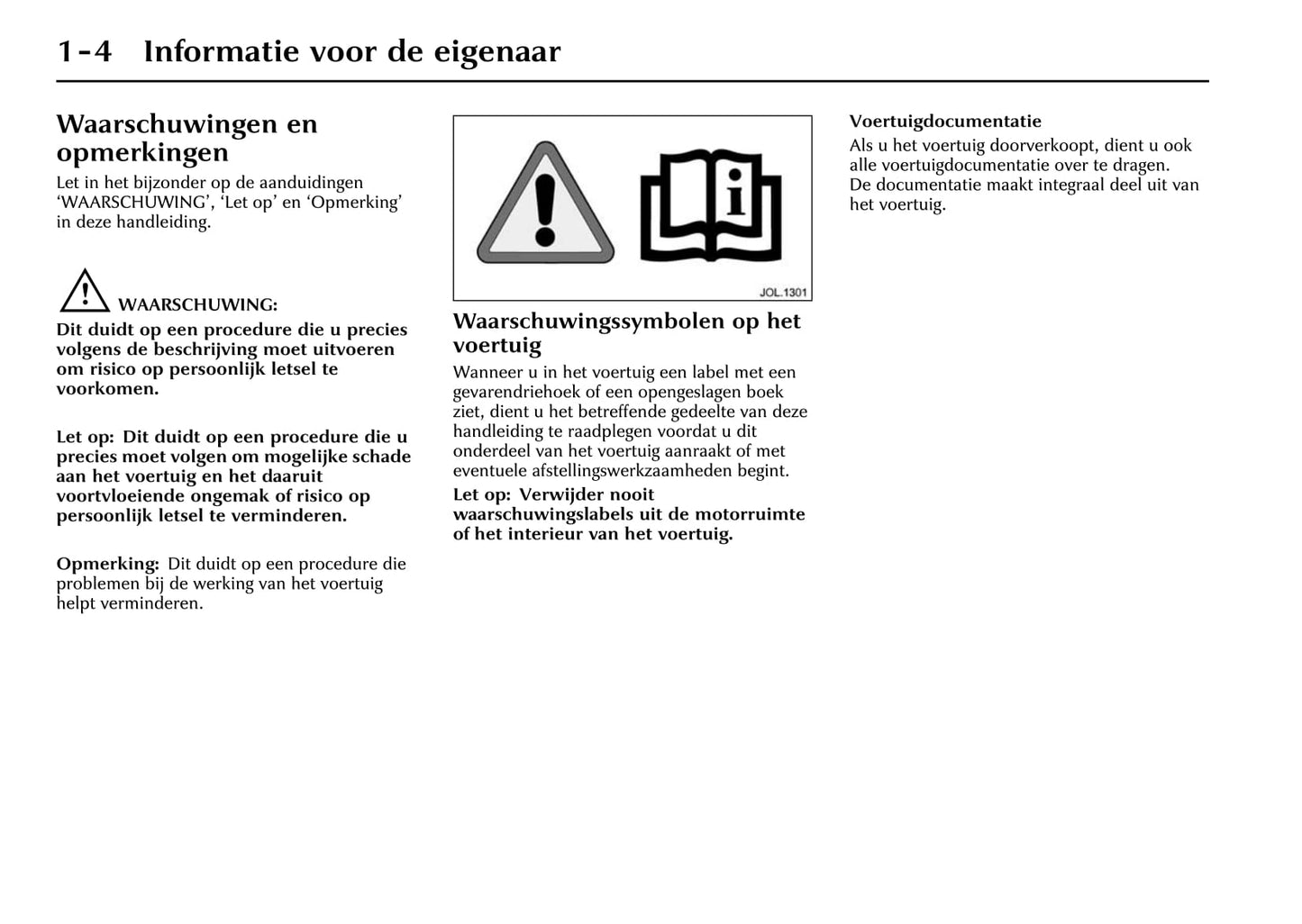 2004-2005 Jaguar XK Owner's Manual | Dutch