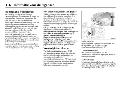 2004-2005 Jaguar XK Owner's Manual | Dutch