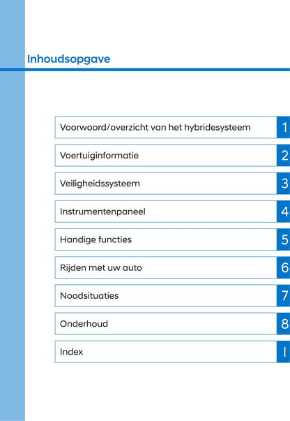 2020-2021 Hyundai Kona Hybrid Gebruikershandleiding | Nederlands