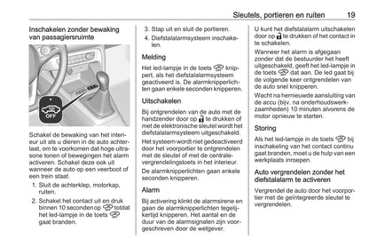 2019-2020 Opel Corsa Bedienungsanleitung | Niederländisch