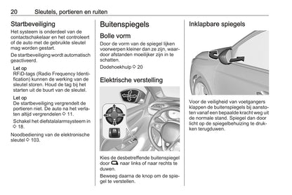 2019-2020 Opel Corsa Bedienungsanleitung | Niederländisch
