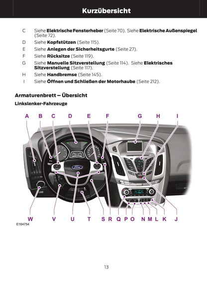 2013-2014 Ford Focus Gebruikershandleiding | Duits