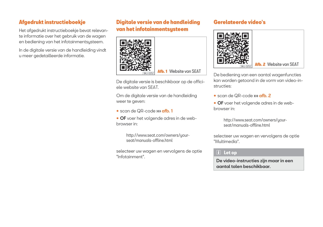 2015-2019 Seat Alhambra Bedienungsanleitung | Niederländisch