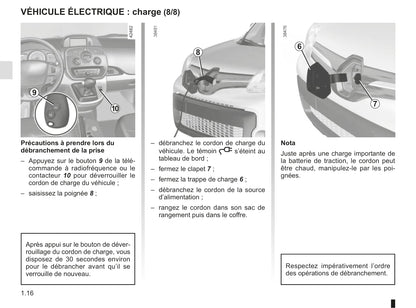 2018-2019 Renault Kangoo Z.E. Owner's Manual | French