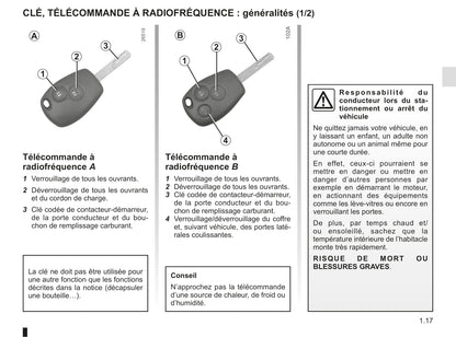 2018-2019 Renault Kangoo Z.E. Owner's Manual | French