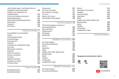 2020-2021 Peugeot 308 Gebruikershandleiding | Nederlands