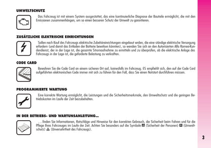 2004-2007 Alfa Romeo GT Gebruikershandleiding | Duits