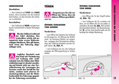 2004-2007 Alfa Romeo GT Gebruikershandleiding | Duits