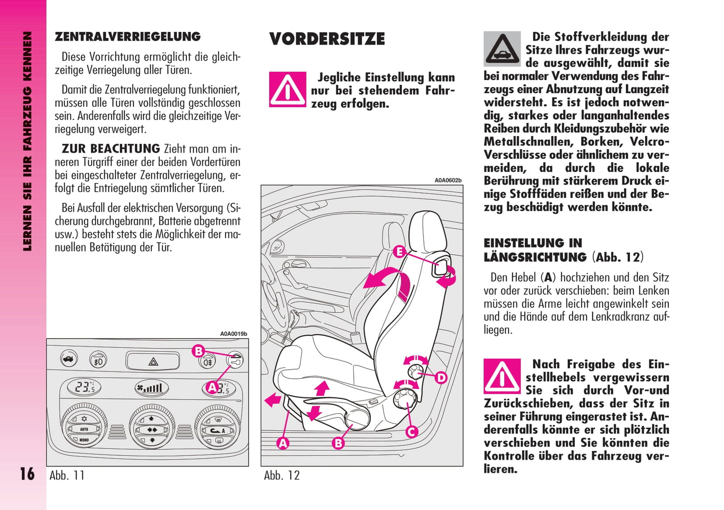 2004-2007 Alfa Romeo GT Gebruikershandleiding | Duits