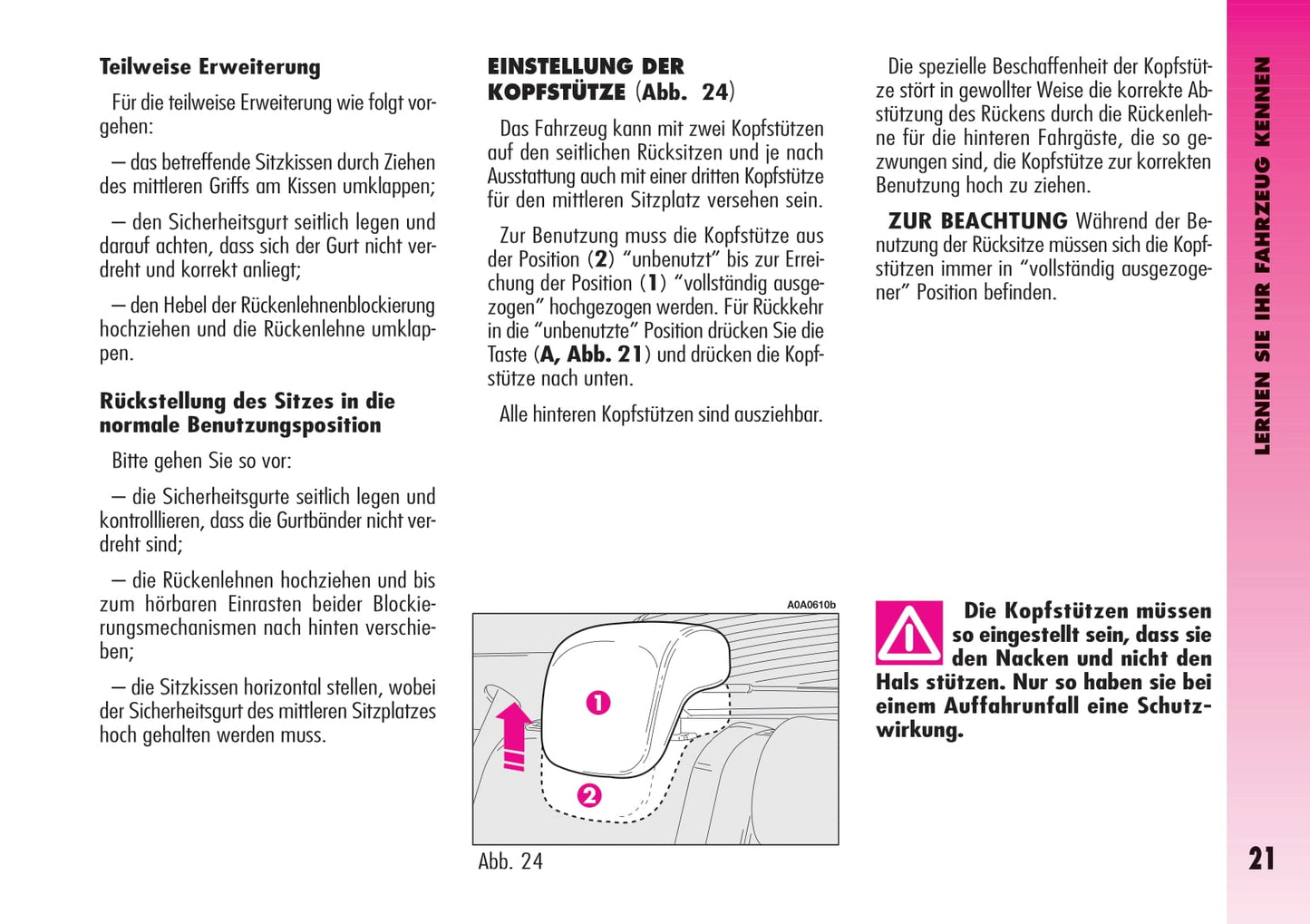 2004-2007 Alfa Romeo GT Gebruikershandleiding | Duits