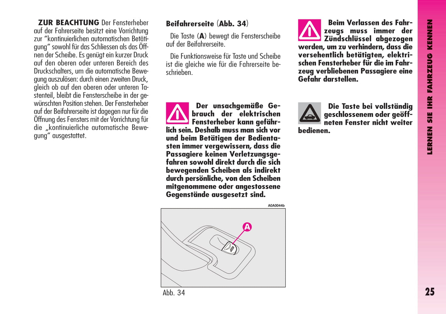 2004-2007 Alfa Romeo GT Gebruikershandleiding | Duits