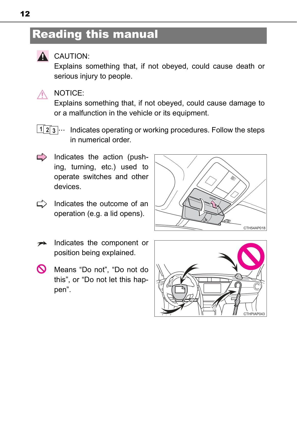 2015-2016 Toyota Auris/Auris Hybrid Owner's Manual | English