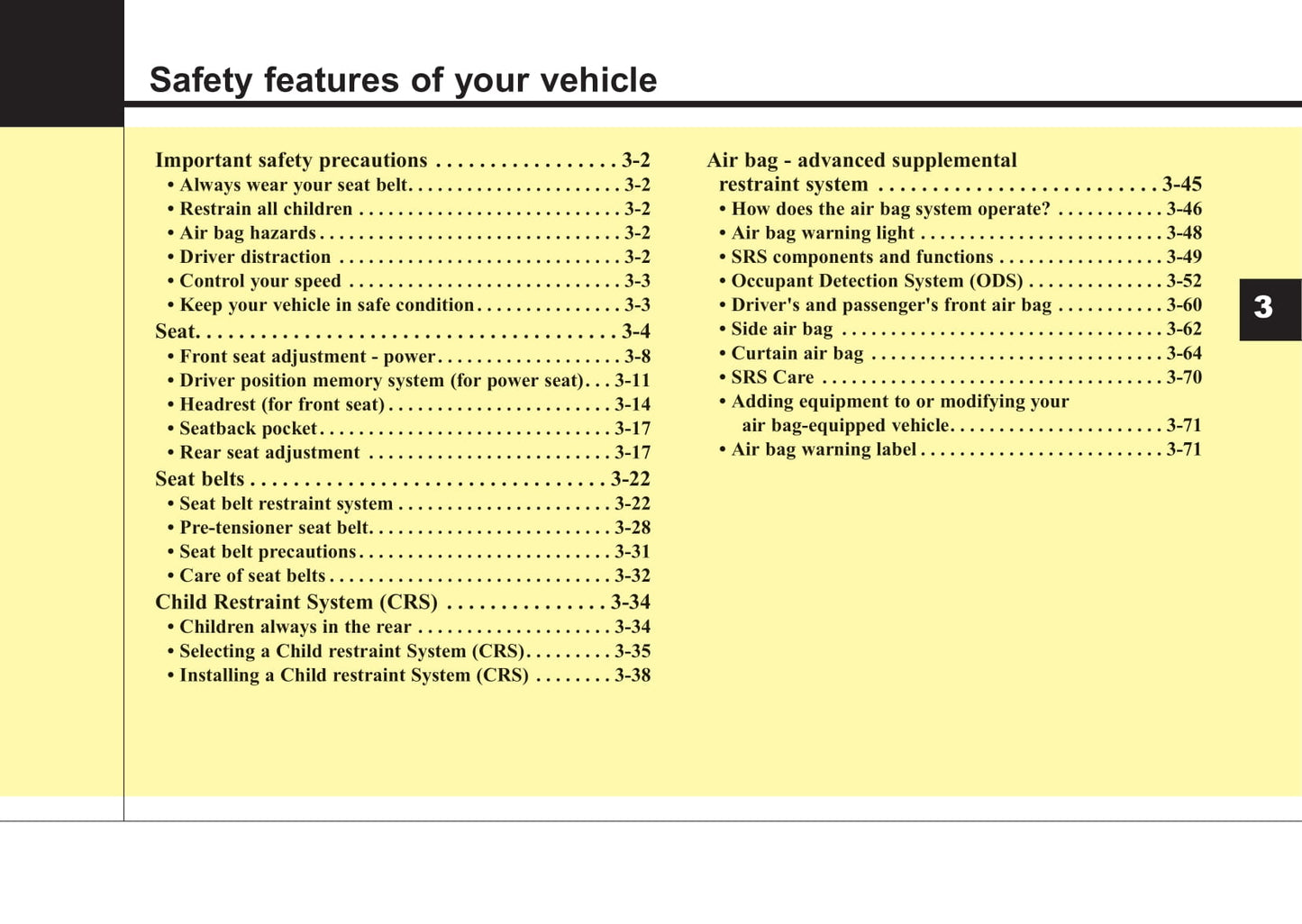 2018 Kia Stinger Owner's Manual | English