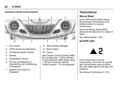 2017 Chevrolet Cruze Owner's Manual | English