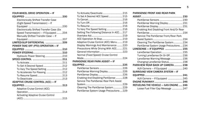 2020 Ram 3500/4500/5500 Owner's Manual | English