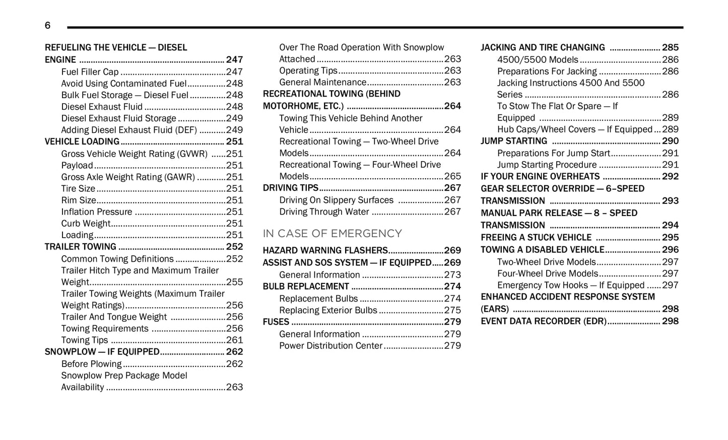 2020 Ram 3500/4500/5500 Owner's Manual | English