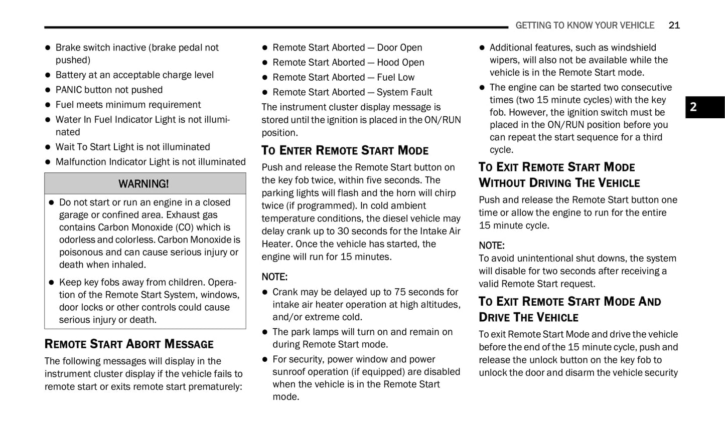 2020 Ram 3500/4500/5500 Owner's Manual | English