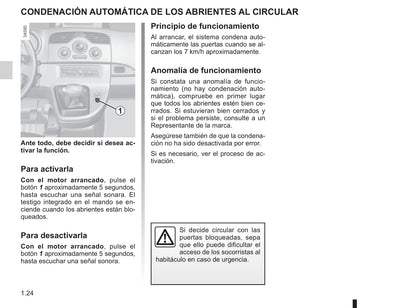 2012-2013 Renault Kangoo Z.E. Owner's Manual | Spanish