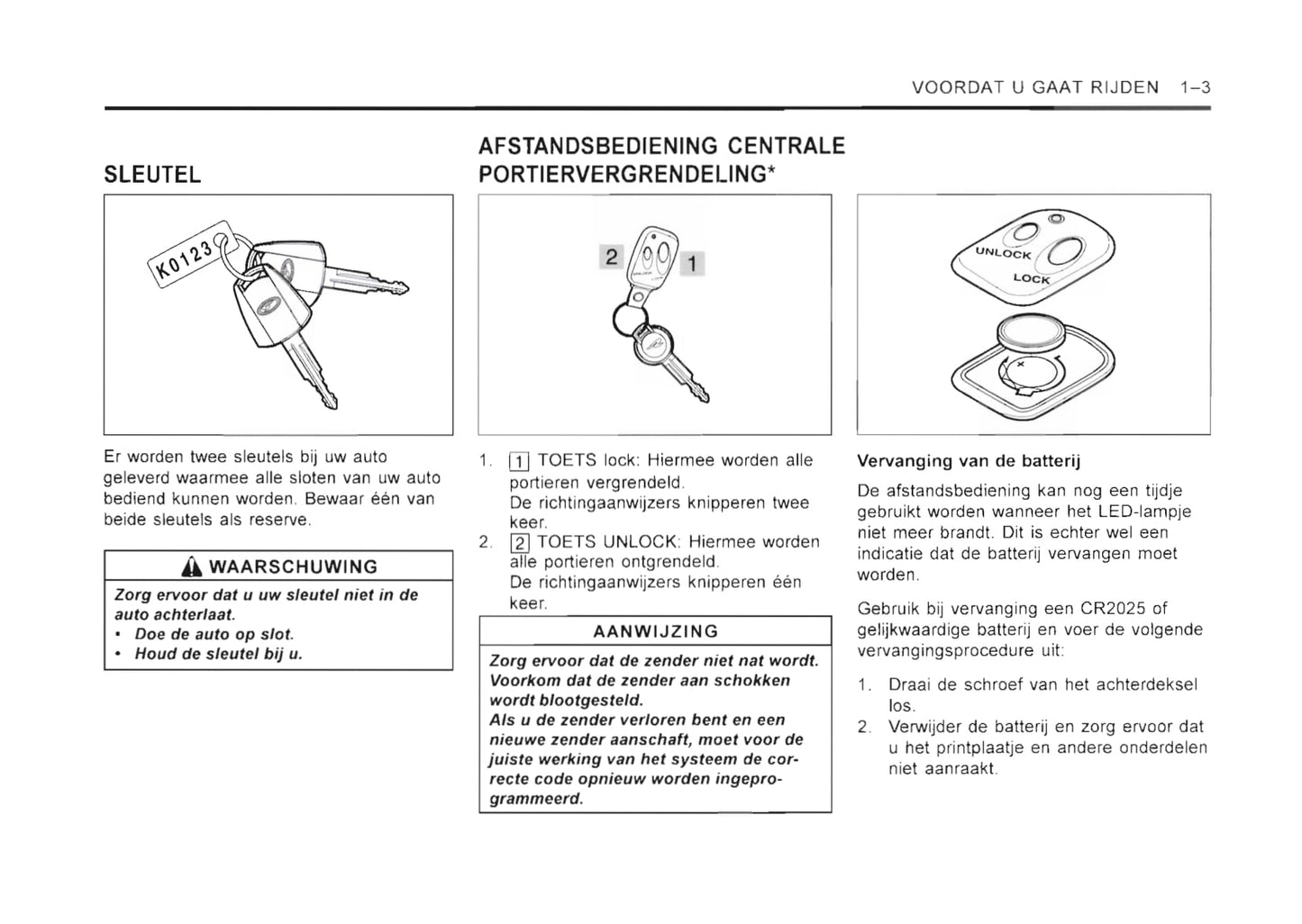 2001-2006 SsangYong Rexton Gebruikershandleiding | Nederlands