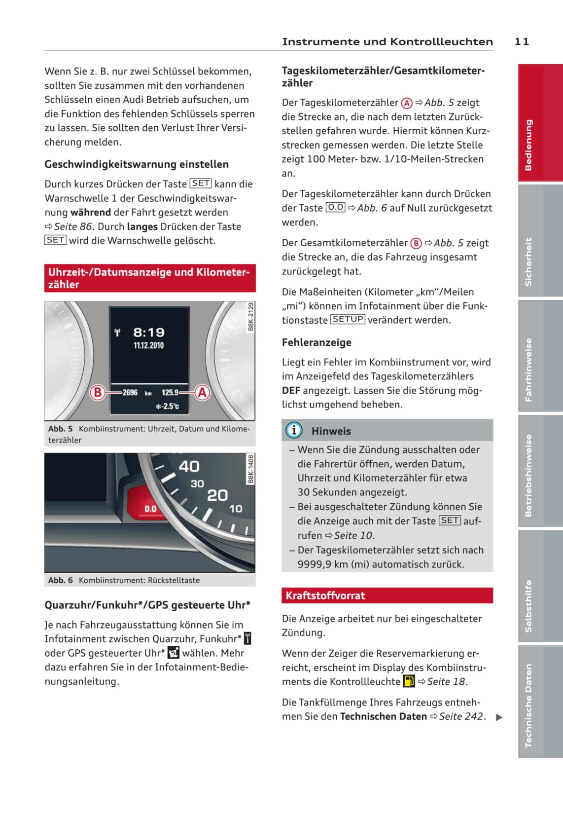 2011-2016 Audi A5/S5 Manuel du propriétaire | Allemand