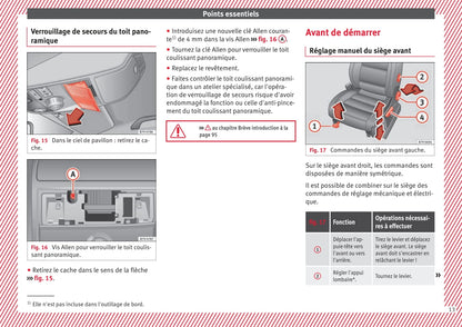 2016-2017 Seat Alhambra Owner's Manual | French