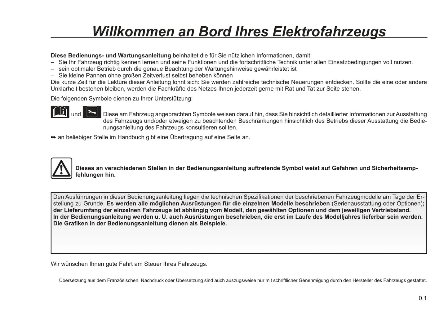 2021-2022 Renault Twingo Z.E. Owner's Manual | German