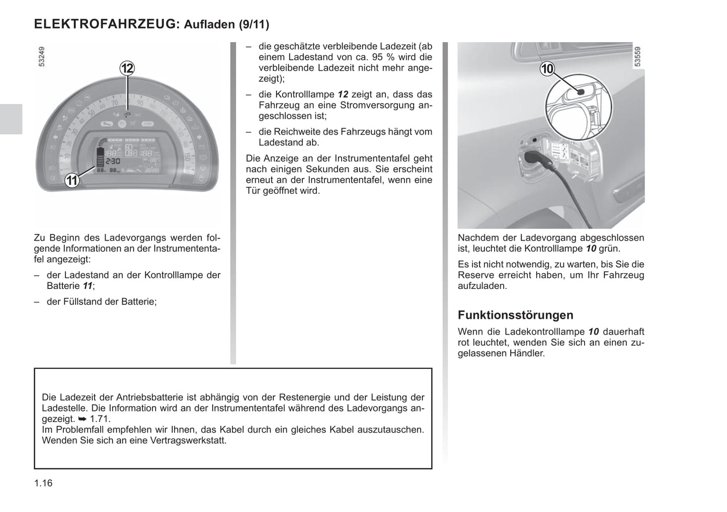 2021-2022 Renault Twingo Z.E. Owner's Manual | German