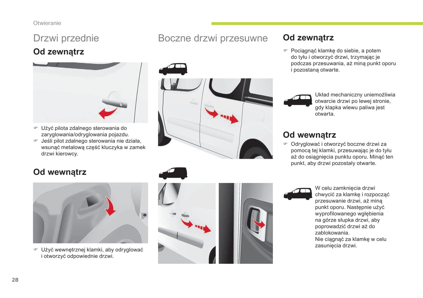 2017-2018 Citroën Berlingo/Berlingo Multispace Gebruikershandleiding | Pools