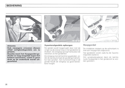 1996-1999 Volkswagen Polo Classic Bedienungsanleitung | Niederländisch