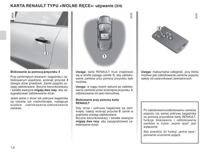 2019 Renault Clio Owner's Manual | Polish