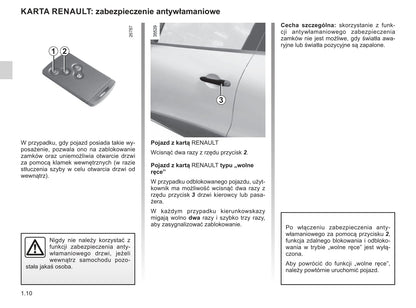 2019 Renault Clio Owner's Manual | Polish