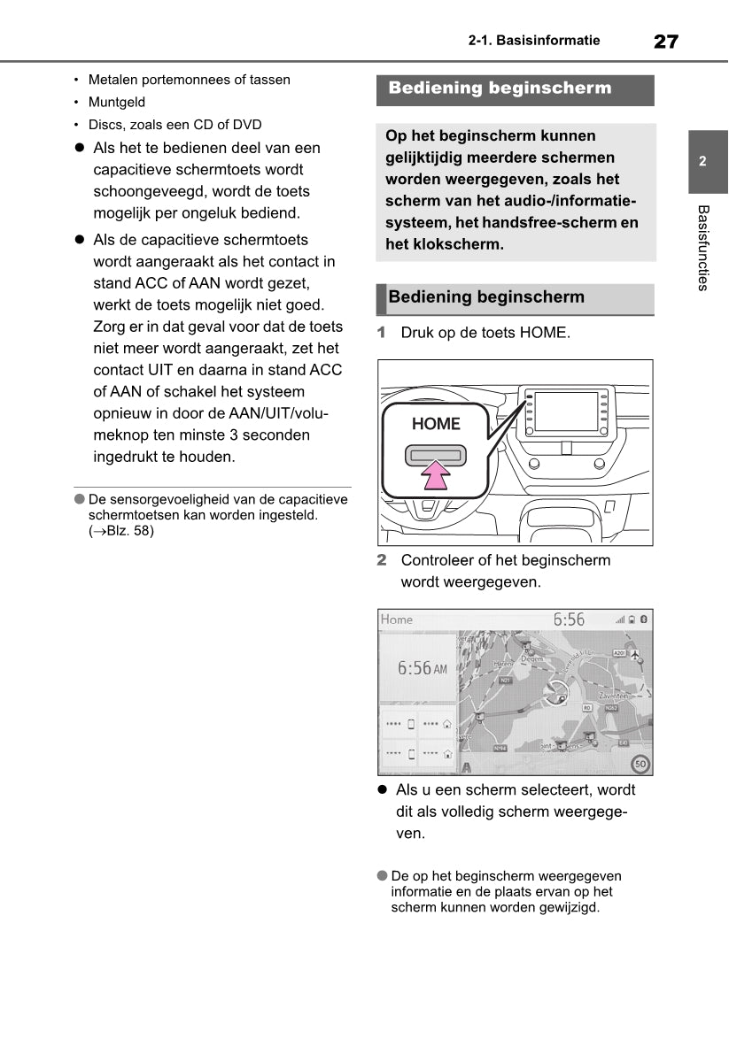 Toyota Corolla HB / TS Navigatie Handleiding 2019 - 2023