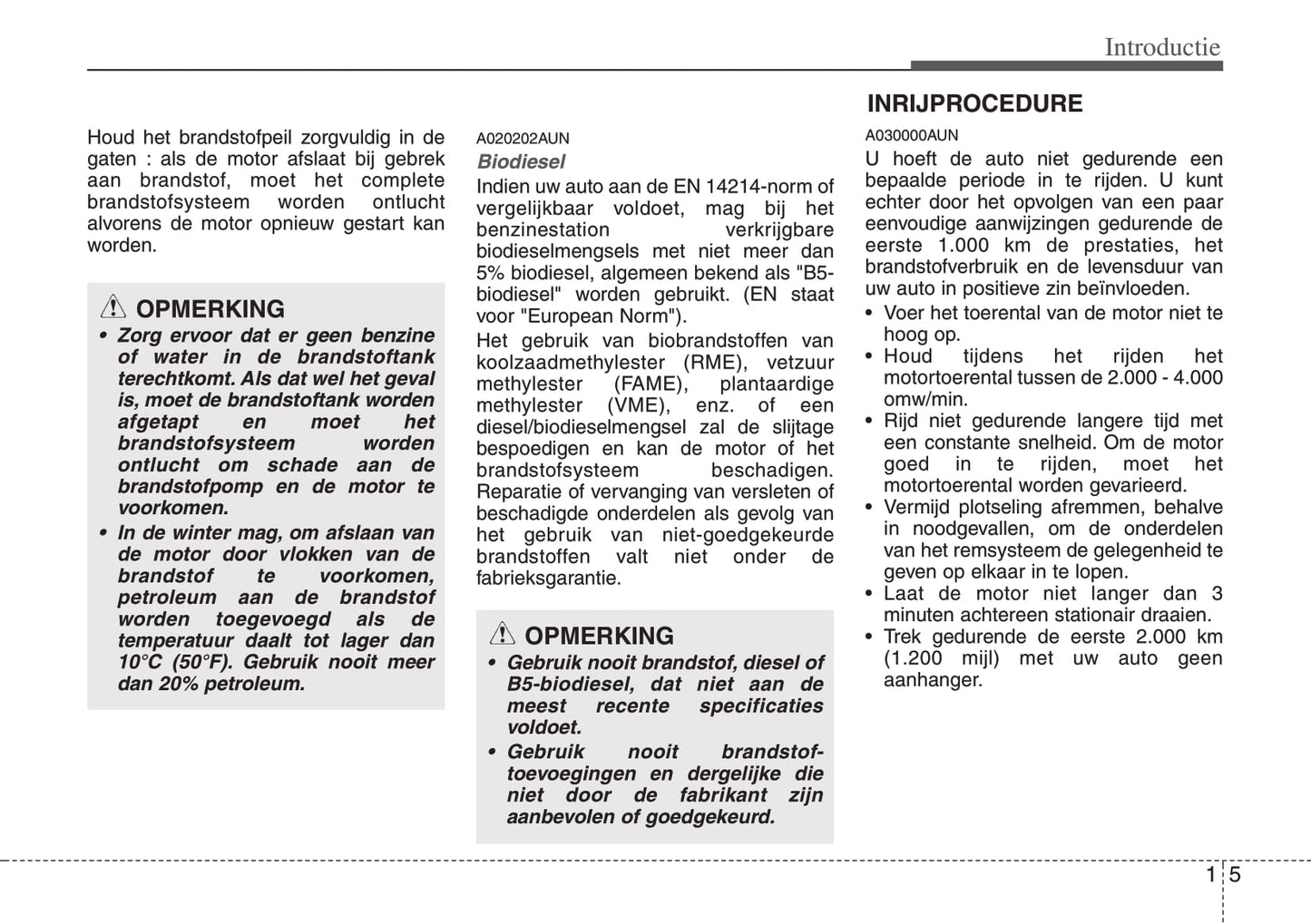 2008-2009 Kia Picanto Owner's Manual | Dutch