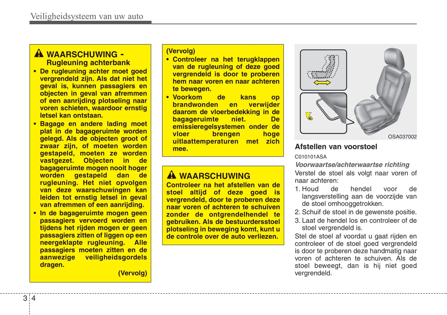 2008-2009 Kia Picanto Owner's Manual | Dutch