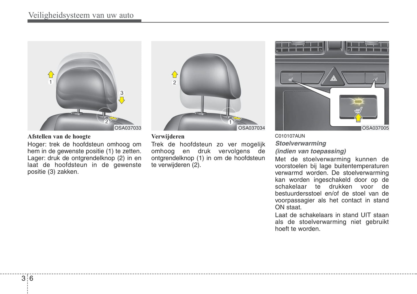 2008-2009 Kia Picanto Owner's Manual | Dutch