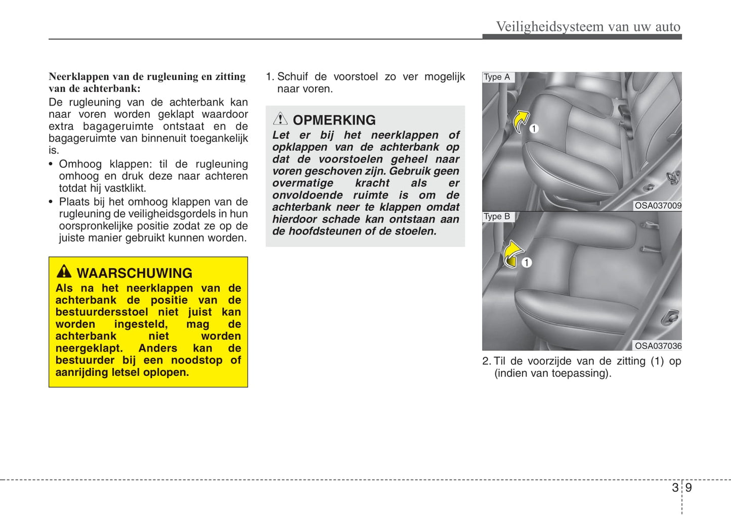 2008-2009 Kia Picanto Owner's Manual | Dutch