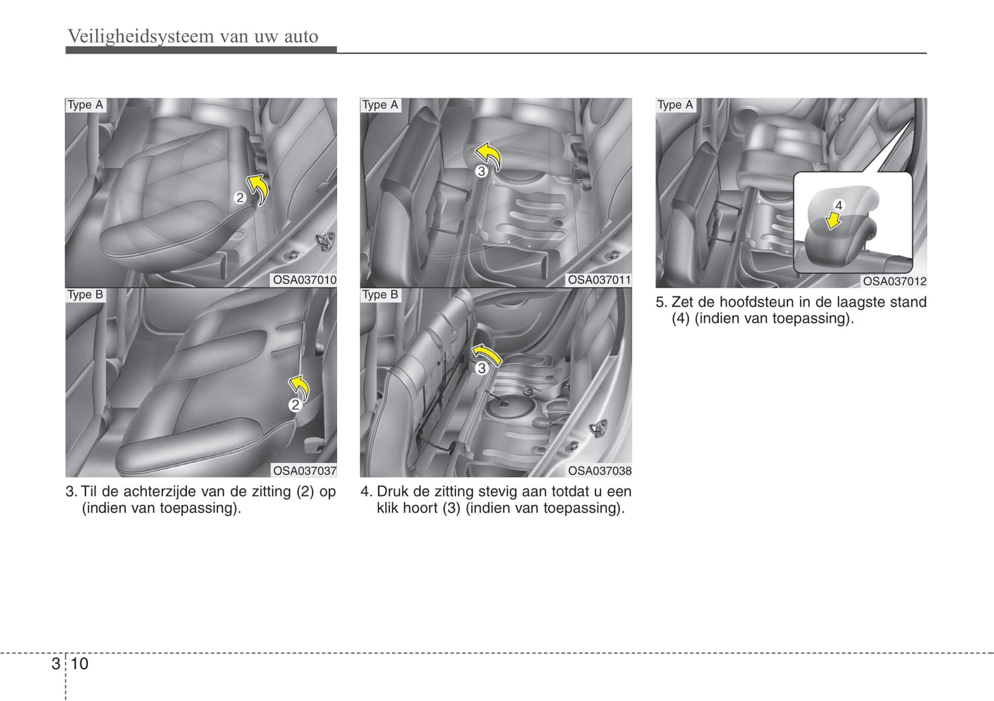 2008-2009 Kia Picanto Owner's Manual | Dutch