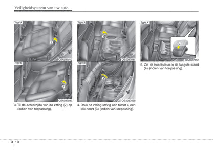 2008-2009 Kia Picanto Owner's Manual | Dutch