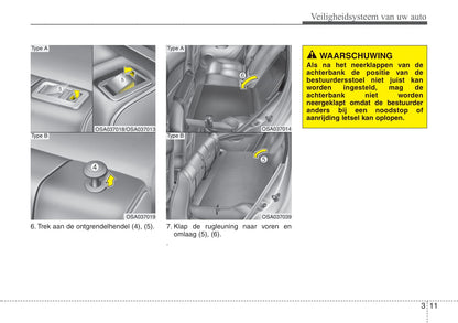 2008-2009 Kia Picanto Owner's Manual | Dutch