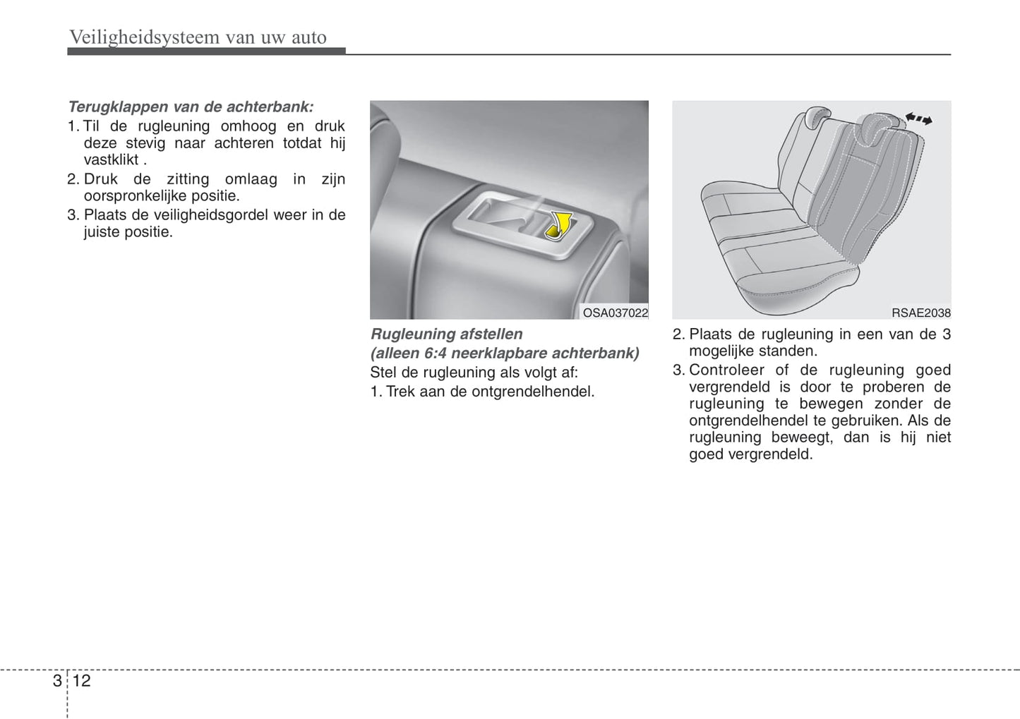 2008-2009 Kia Picanto Owner's Manual | Dutch