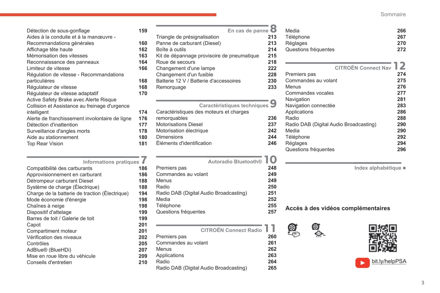 2020-2021 Citroën Jumpy/Dispatch/SpaceTourer/ë-Jumpy/ë-Dispatch/ë-SpaceTourer Owner's Manual | French