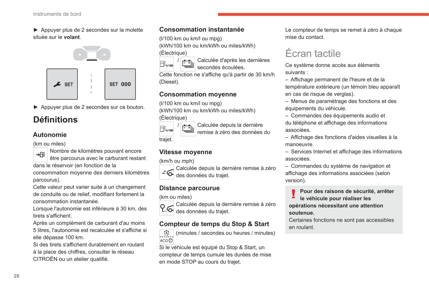 2020-2021 Citroën Jumpy/Dispatch/SpaceTourer/ë-Jumpy/ë-Dispatch/ë-SpaceTourer Owner's Manual | French