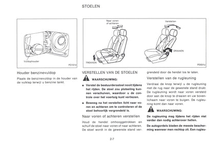 1992-1998 Nissan Micra Manuel du propriétaire | Néerlandais